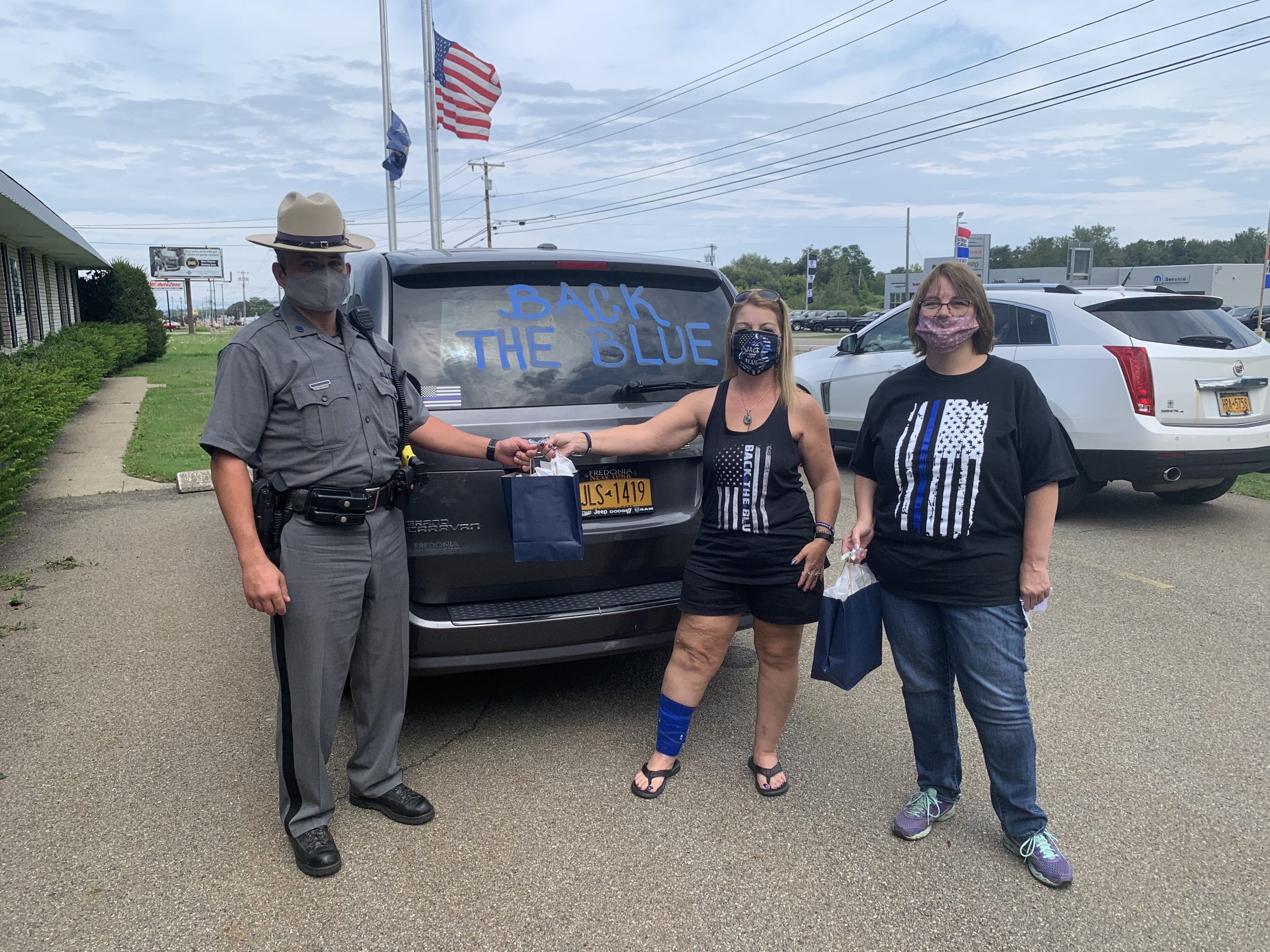 Operation Back The Blue Supports Local Police News, Sports, Jobs Post Journal